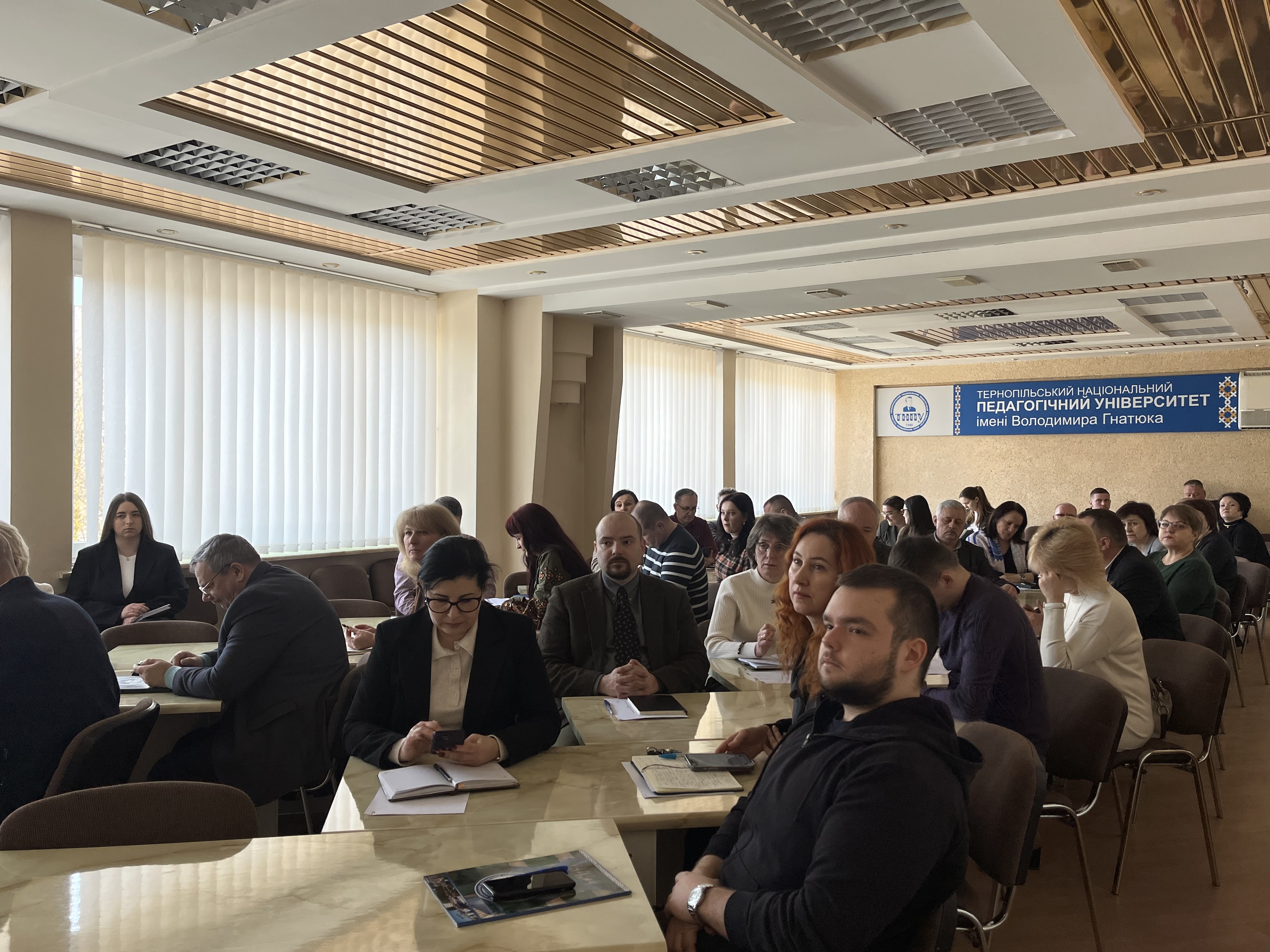 Uchasnyky pid chas rektoratu